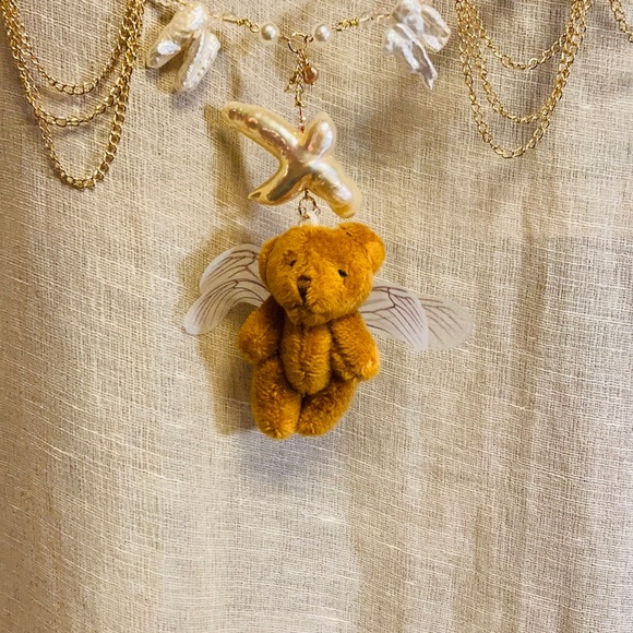 💎🤍🧸1 of  A Kind •••Pearl Choker••• hand made🤍🧸💎 - Picture 4 of 8